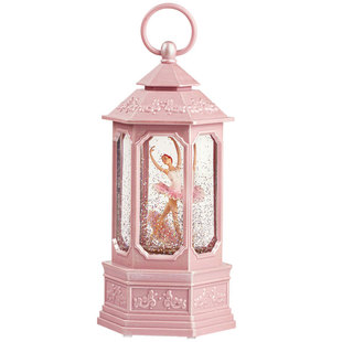 少女心梦幻高级感八音盒薄荷绿芭蕾舞音乐盒女生下雪摆件生日礼物