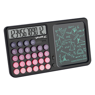 计算器带手写板二合一办公室专用会计财务高颜值桌面智能备忘商务记算机多功能写字板草稿记账家用计算机器女