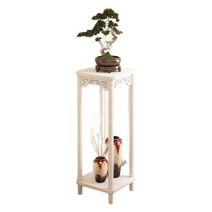花架子盆栽植物架子二层花架实木花瓶置物架摆件架兰花摆放架花凳