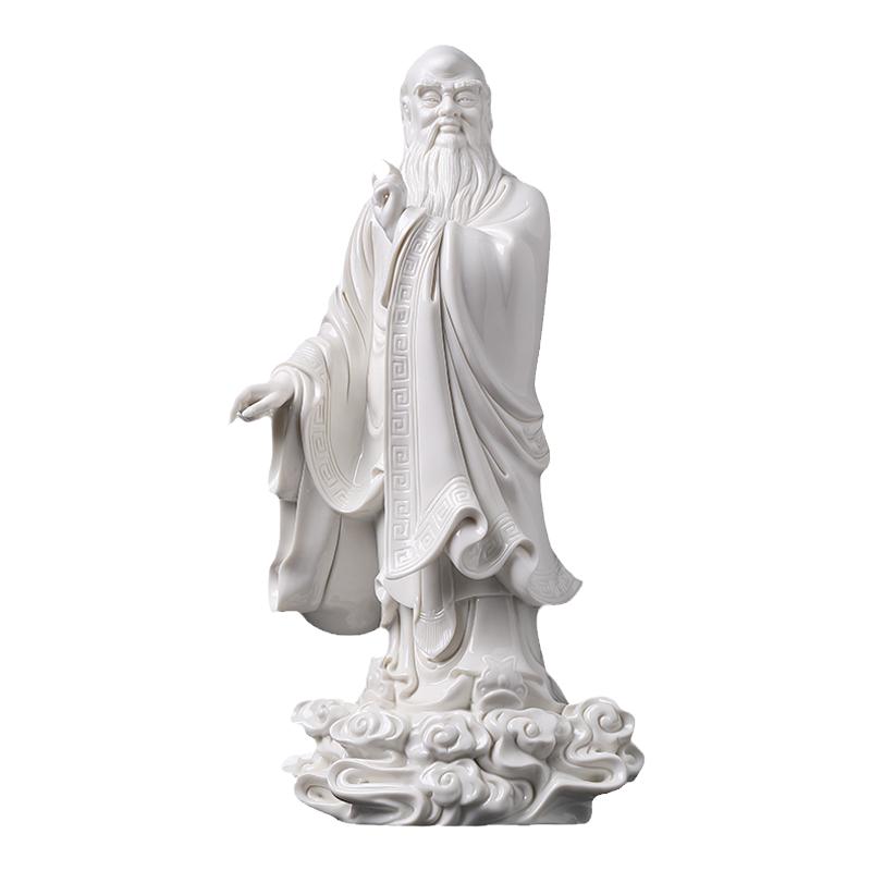 东方泥土崂山太清宫老子神像
