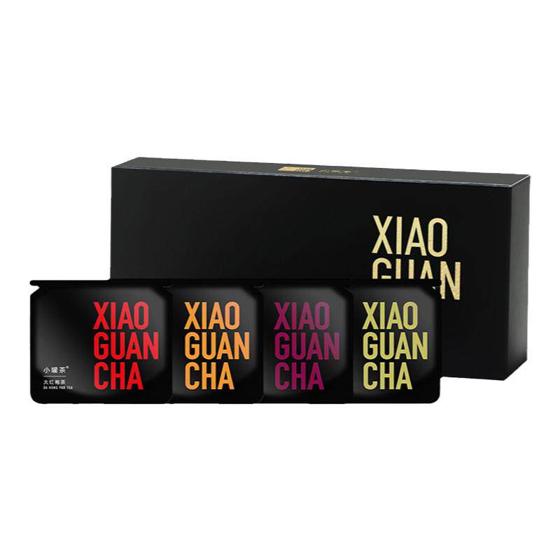 【会员专享】小罐茶mini袋装4味尝鲜品鉴装金骏眉滇红茶叶顺手