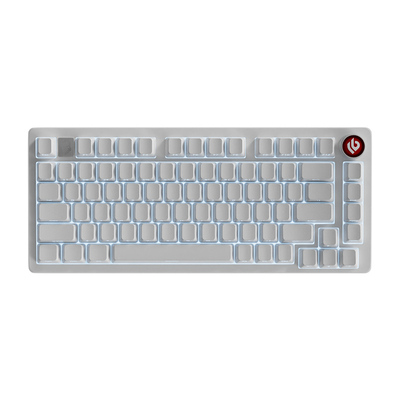 Hi75C纯白侧刻铝坨坨机械键盘