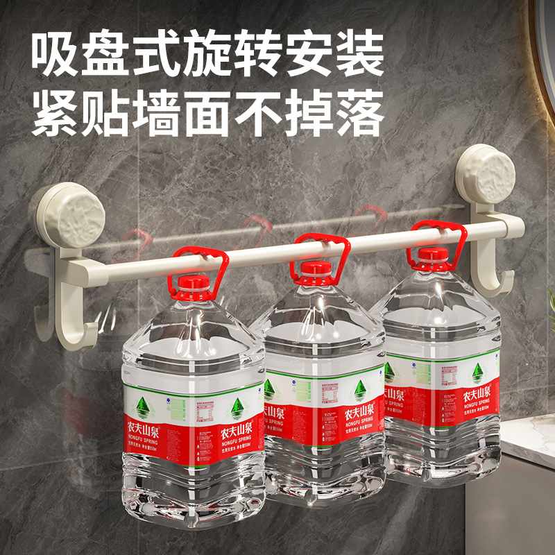 浴室拖鞋架免打孔卫生间墙上门厕所壁挂式挂架物后收纳置神器毛巾