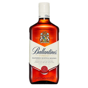 百龄坛特醇威士忌Ballantine's 苏格兰调和洋酒烈酒500ml三得利