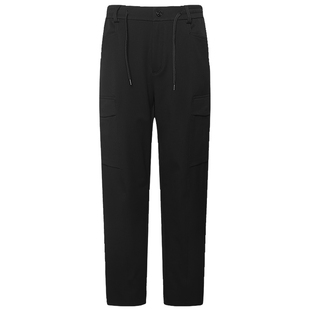 【内里磨毛】利郎官方休闲裤男士微阔宽松工装裤2025冬季保暖裤子