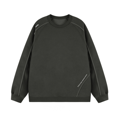 港仔文艺男美式解构圆领卫衣男