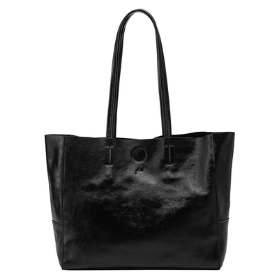 头层牛皮真皮女包大容量托特包