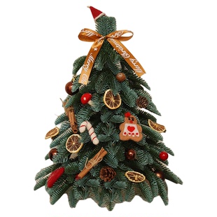 圣诞节装饰品场景布置诺贝松圣诞树客厅家用diy摆件2025新款花环