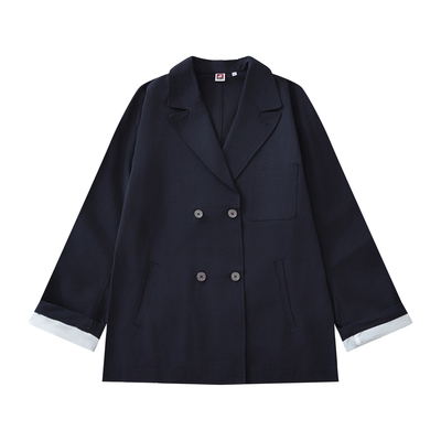 双排扣休闲西装夹克外套