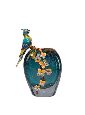 新中式花瓶摆件客厅插花轻奢高档