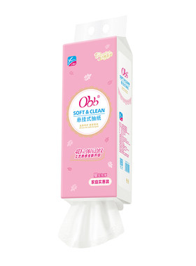OBB抽纸1820张四边压花