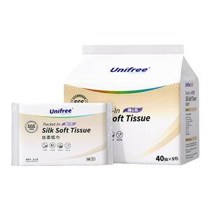 unifree婴儿柔纸巾新生儿专用便携云柔巾保湿抽纸擦鼻子小包装