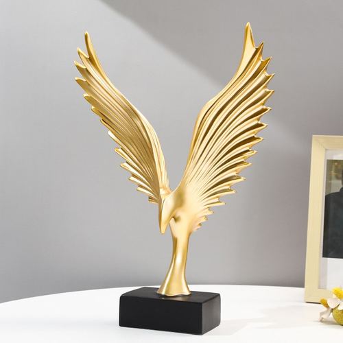 创意现代家居摆件天使之摆设办公室装饰品桌面酒柜书房翼大展宏图