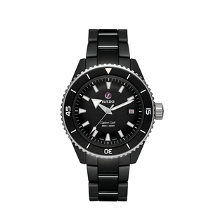 Rado瑞士雷达表全陶库克潜水表机械陶瓷手表男款