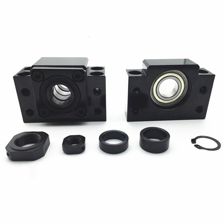 丝杠支撑座滚珠丝杆固定座TSPB-/SPBF-10/12/15/20/25上隆精密