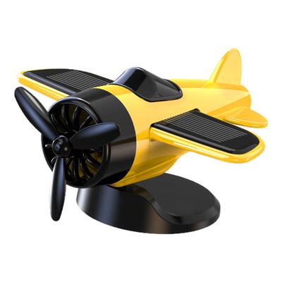 汽车超萌太阳能遇光旋转摆件