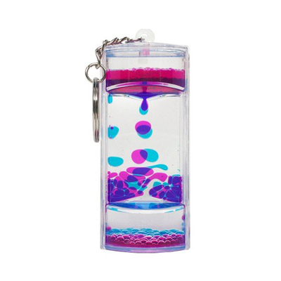 创意双色油漏桌面儿童朋友钥匙扣