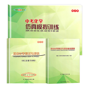 2026学年度初中化学测试与评估中考化学仿真模拟训练+参考答案初中初三九年级总复习训练上海版教材配套教辅 上海科学普及出版社