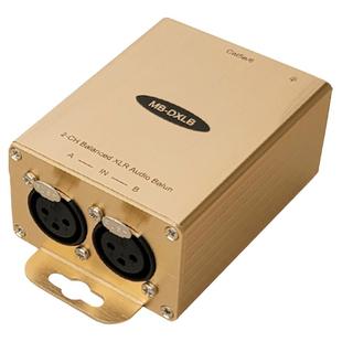 无损卡农音频网络延长器功放音响双绞线传输1250M无压缩XLR传输器