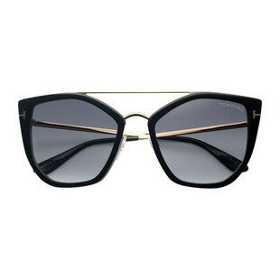 TOMFORD墨镜女经典款大脸方框显瘦飞行款眼镜汤姆福特太阳镜TF648