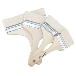 羊毛刷弘涂1寸油漆刷2寸烧烤刷3寸烘焙刷子4寸乳胶漆刷5寸软毛6寸