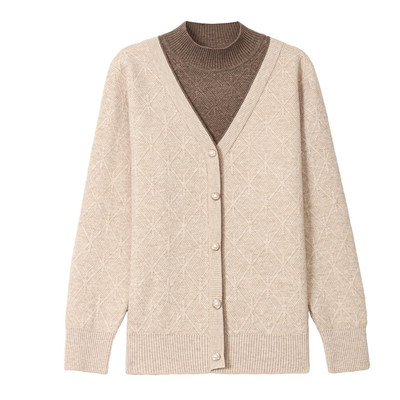 2025新款加绒加厚毛衣洋气打底衫