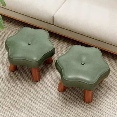 家用小凳子结实耐用脚凳凳小小垫脚茶几客厅矮凳板凳椅子坐墩实木