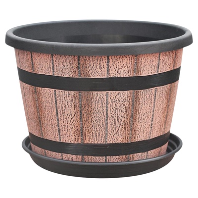JOJO'SLIFEPD花盆木桶仿孔塑料