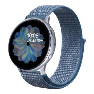 适用三星Galaxy watch8classic手表带watchultra专用一体尼龙回环腕表带智能watch7/6/FE运动5/pro4男士透气