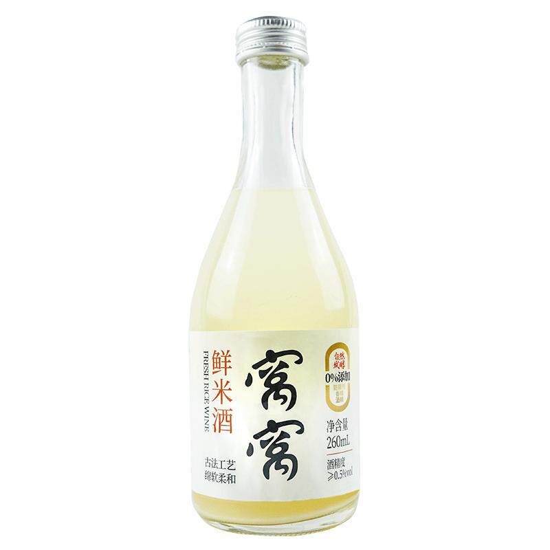 窝窝米酒米酿低度微醺鲜米露