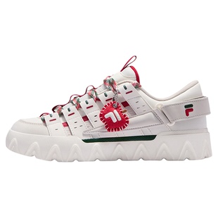 PISA圣诞丨FILA FUSION斐乐潮牌情侣板鞋女鞋男子厚底增高休闲鞋