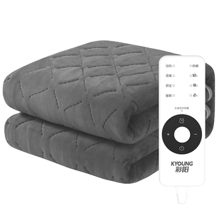 彩阳除螨除湿电热毯双人双控家用官方正品旗舰店调温加热单人电褥