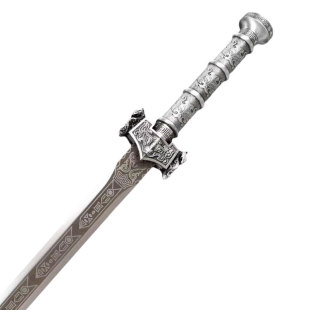 龙泉正品宝剑礼品剑老房子镇宅剑高锰钢一体冷兵器防身唐横未开刃