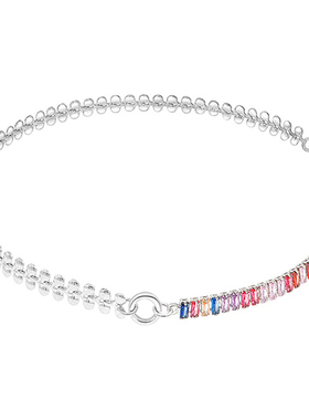 STANDii不对称女七彩项链