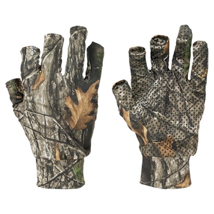 自主版权大树半指手套狩猎手套打猎薄款防滑钓鱼徒步观鸟手套包邮
