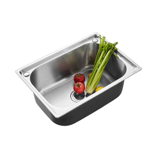 水槽304不锈钢大小单槽 厨房加厚洗菜盆 洗碗池 阳台户外洗手盆