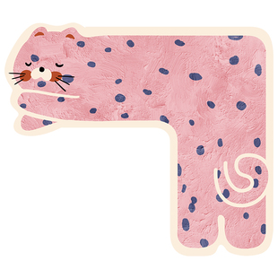 浴室地垫L型卫生间吸水脚垫防滑垫硅藻泥L厕所门口地毯家用脚踏垫