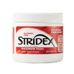 stridex施颜适水杨酸棉片精华控油祛痘粉刺收缩毛孔刷官方旗舰店