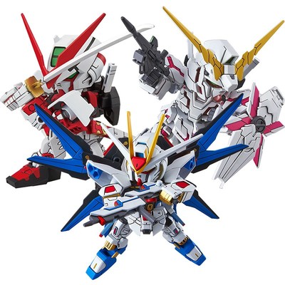 万代拼装模型SDEX独角兽强袭自由