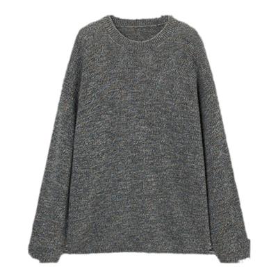 TKYSHOP圆领山羊绒套头毛衣