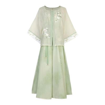 原创设计薄款宽松休闲裤夏季套装