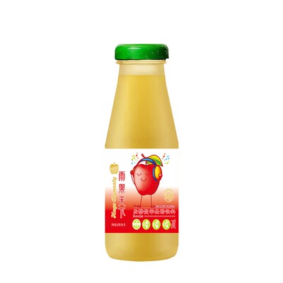 雨果天下 山东烟台发酵型苹果醋饮料 夏季网红饮品【6瓶*260ml】
