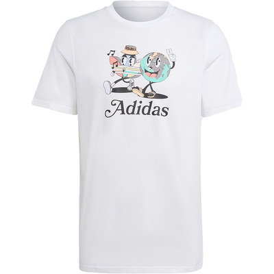 Adidas/阿迪达斯正品三叶草F GRAPHIC TEE男子运动短袖IT8185
