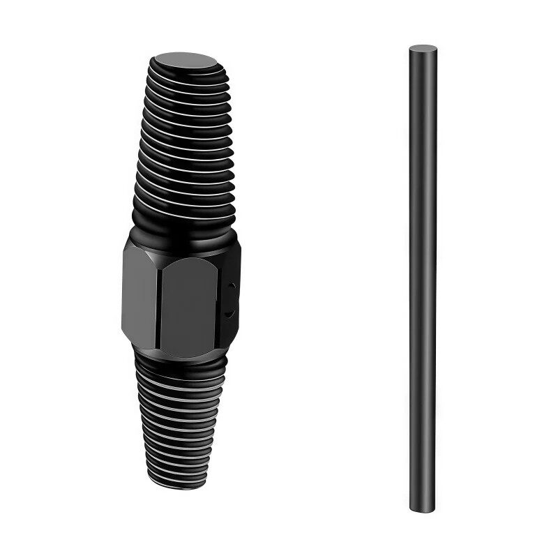 水龙头断丝取出器四分螺丝断裂水管双头反丝取断头丝锥六分取丝器