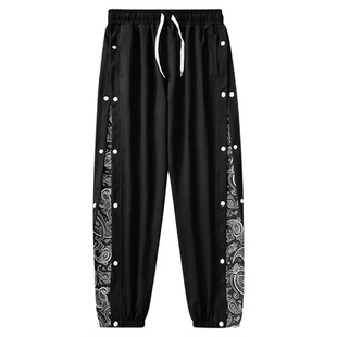 NASA STUSY美式复古2026新款春装男款休闲长裤子直筒宽松男士卫裤