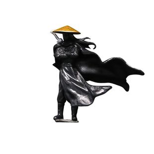 「江湖情义」侠客汽车窗边中控台摆件江湖古风车内治愈系车内装饰