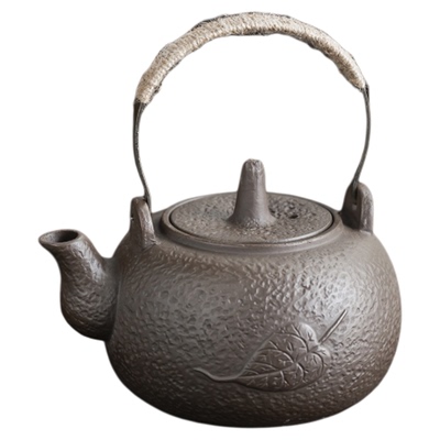 原矿紫泥提梁壶围炉煮茶套装