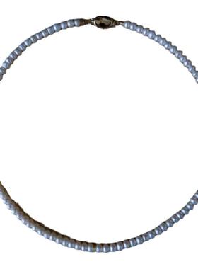 七月天然珍珠项链弹力神器金系