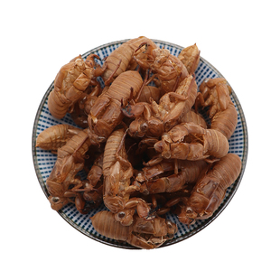 正品蝉蜕中药材250g克包邮蝉蜕粉衣壳虫蜕退猴壳金蝉衣知了粉无硫