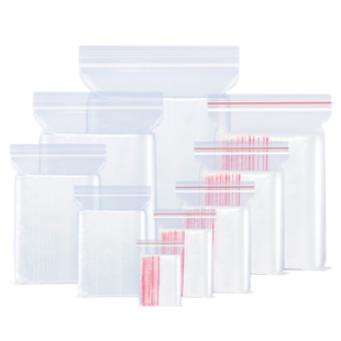 加厚彩色自封袋印花塑料小号迷你可爱首饰品耳钉种子分装密封口袋